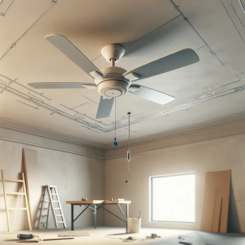 instalar-ventiladores-en-techos-de-yeso